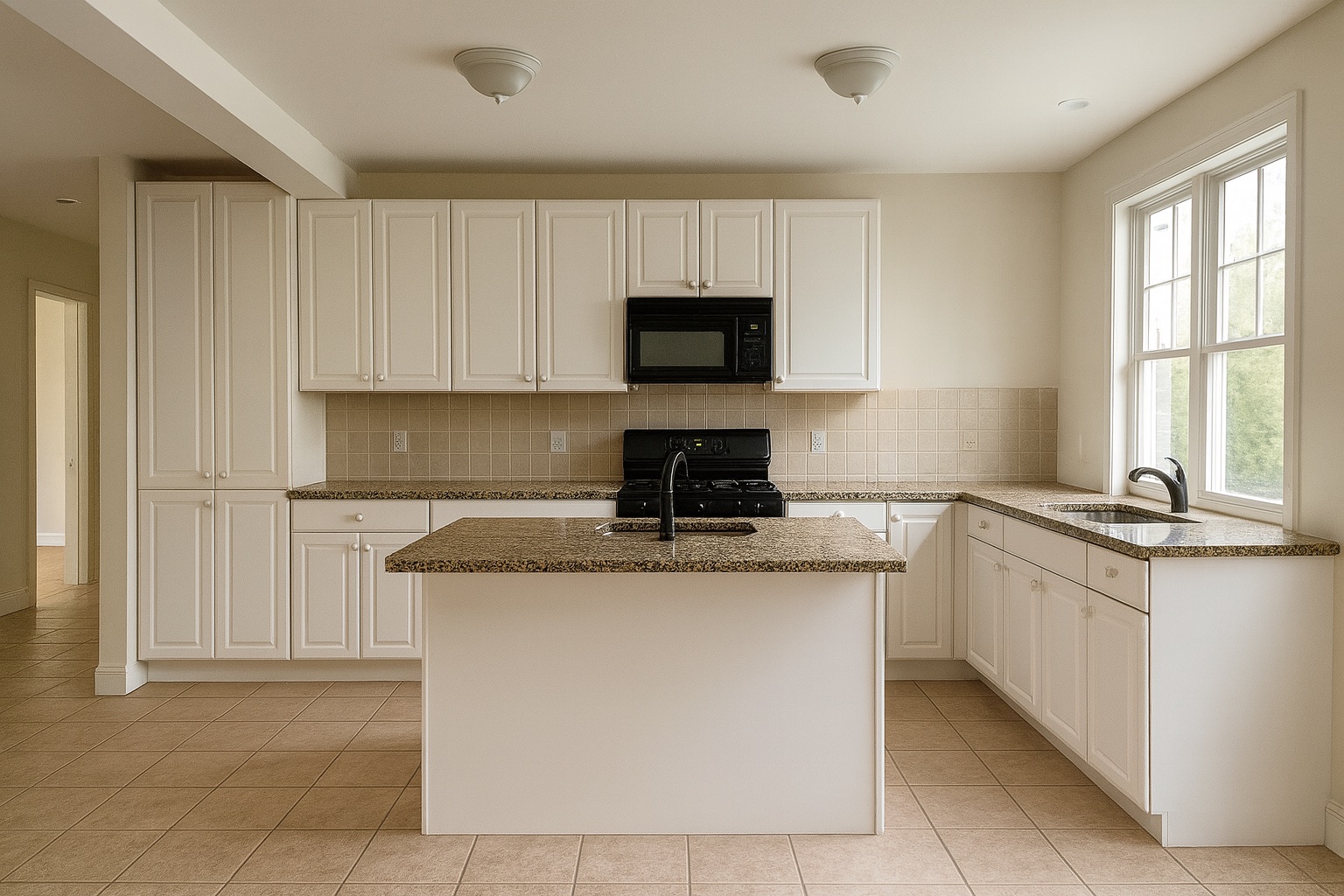 Second kitchen before the remodel